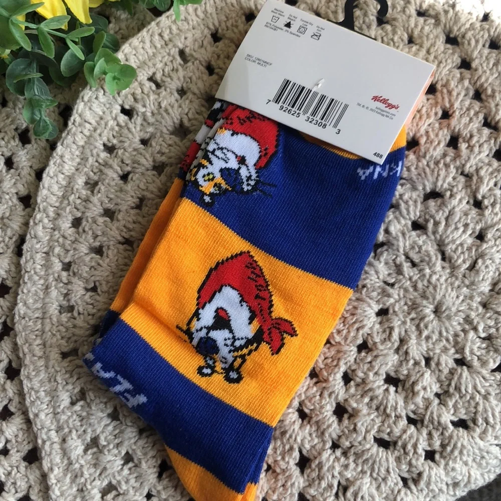 Crazy Socks Kellogg’s FROSTED FLAKES Men’s Crew Socks